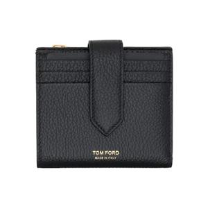 톰포드 지갑 블랙 소프트 그레인 가죽 지갑 252076M164006