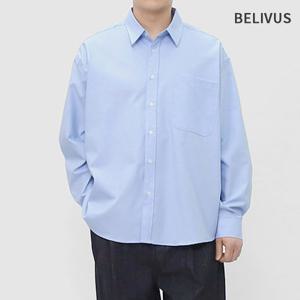 [빌리버스]빌리버스 남성 솔리드 셔츠 면 정장셔츠 BCS001
