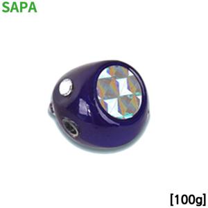 바다낚시 싸파 유동식 타이라바 헤드 100g 퍼플 2개입