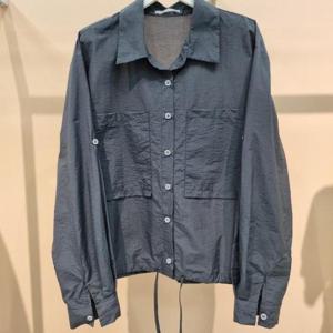 라티움 HC34 구김없는 얇은소재 품편한 소매롤업 가능 셔츠 블라우스 T2533Bl01