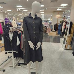 올리비아로렌 HC05 데님 핏앤 플레어원피스 VVBOA3F8181