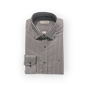 [에스티듀퐁(셔츠)]네이비 스트라이프 일반핏셔츠 SE5FM11LS164SNY