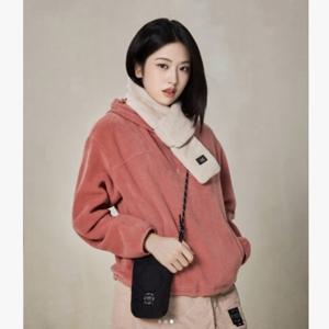 [네파] 여성 플러피 하프 집업 후디 플리스 티셔츠 7K86060