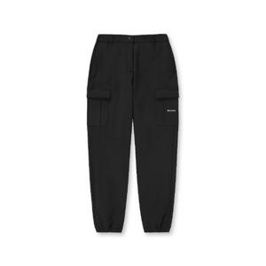 디스커버리바지 TQT DWPT76046-BKS 여성 기모 테이퍼드 카고조거팬츠