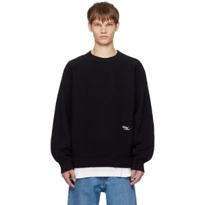 캘빈클라인 티셔츠 블랙 밀라노 니트 스웨터 252824M201004