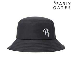 파리게이츠 (511E4CP043) 남성 배색 로고 기모 버킷햇