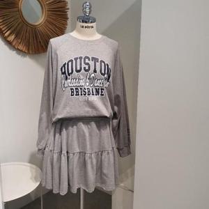 르피타 HC06 국내생산 맨투맨 캉캉 세트(그레이) L254UOJA01