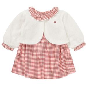 [블루독베이비]깅엄체크 세트형 드레스 (45C13-400-01)