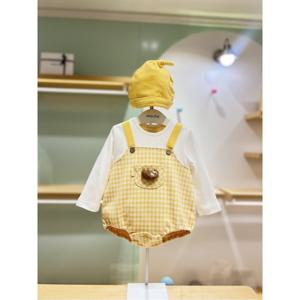 압소바HM (아기바디슈트)밍키 바디슈트(모자) 25년FW신상 (1A2710626)