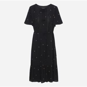 [써스데이아일랜드][여성]레이온 플라워 전판 자수 원피스(T256MOP142W)