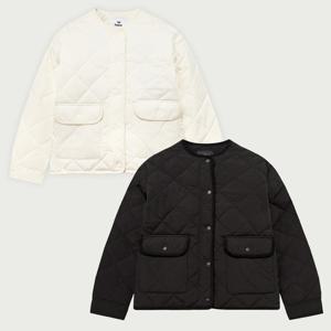 [행텐주니어]여아 다이아몬드 퀄팅 패딩 점퍼 14540 110 802 69 JD