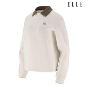 엘르골프 세이브존01 여성 에리 배색 포인트 폴로티셔츠 6K65205 220