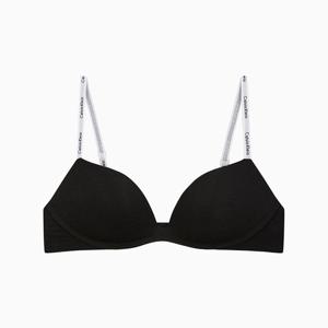 [캘빈클라인언더웨어]CK 아이콘 코튼 모달 푸쉬업 브라 (QF8268AD-UB1)