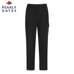 [파리게이츠] 여성 사이드 포켓 슬림 기모 팬츠_521E4PT402_BK