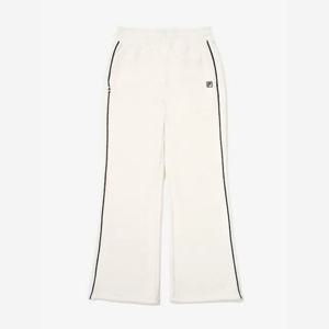 M 휠라바지 KQC FS2FPG4361F-CRM 테니스 기모 테리 부츠컷 팬츠