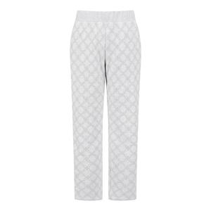 [파리게이츠] 공용 다이아패턴 밴딩기모 스트레이트팬츠 531E4PF483GY