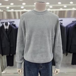 [앤드지]셔닐사 라운드 골조직 풀오버 니트 JBSF4ER1103 MT