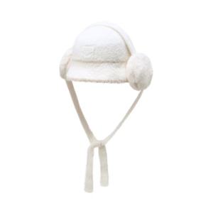 헤지스골프  아이보리 여성 겨울 이어머프 버킷햇(HWHE5F704IV)