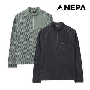 네파 남성 패스파인더 피크웨이브 플리스 집업 티셔츠 7L75405