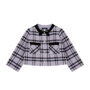 [티파니(정상)](T56KAK020)-보라 트위드 JK