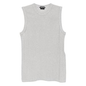 톰포드 민소매 티셔츠 TSK389 YAE009TAA Silver