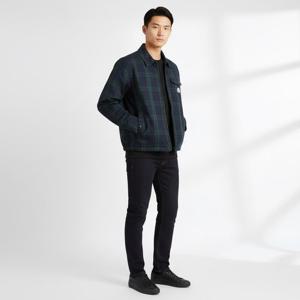 몽클레르   몽클레어5F 2F00007 M7484 F98 남성 체크 코튼 개버딘 셔츠 자켓