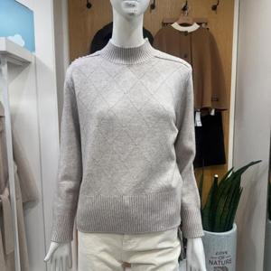 클리지 DP01 진주 포인트 아가일 반목 니트 CP9WKP08