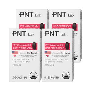 GC녹십자웰빙 PNT 코엔자임Q10 미국산 코큐텐 30캡슐 4박스