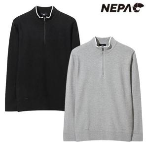 네파 7L75901 남성 데일리 하프집업 스웨터