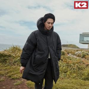 [케이투 (행사)]겨울 광고상품 남성 구스 조인성 롱 야상패딩/다운/K95/거위털/KMW24553YD