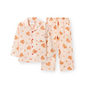 [오르시떼]아동 G102 하트피자 긴소매 파자마 세트 OR25FKGEG102