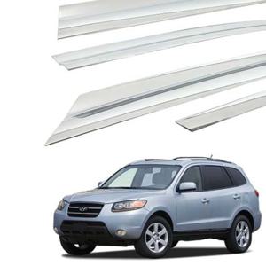 싼타페CM/더스타일 크롬 썬바이저 차량용 진흥 4P 썬바이저몰딩 썬바이져몰딩 자동차썬바이져 자동차썬바이저 차량썬바이져 빗물받이 햇빛가리개맞춤형