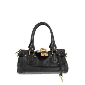 끌로에 토트백 CH25WS802P75 001 BLACK