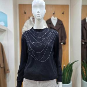 클리지 DP01 반짝이 니트 티 CP9WKP28