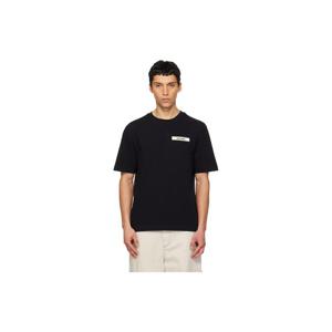 쟈크뮈스 티셔츠 블랙 레 클래시크 더 그로그랭 티셔츠 261553M213002