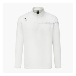 데상트 GOLF 남성 가루이시 반집업 긴팔 티셔츠 DQ42MFTLO3 DQ42MFTLO3_BWTG 279393