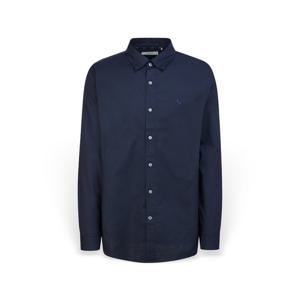 [헤지스] 남성 리오셀 혼방 솔리드 긴팔 셔츠 HZSH6A203N2