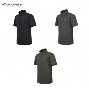 디스커버리 디스커버리 25SS 프레시벤트 남성 반집업 반팔티셔츠 DMZT61053 (DMZT61053_)