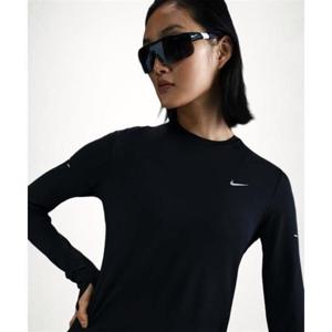 NIKE 스위프트 드라이 핏 UV 긴소매 크루넥 러닝 탑 W - 블랙 HQ0504-010 1639434