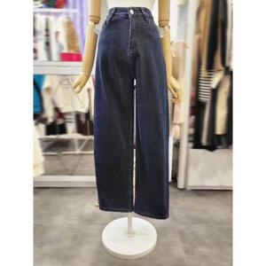 밸리걸 세이브존01 융털 기모 스판 일자 데님 팬츠 494821-1