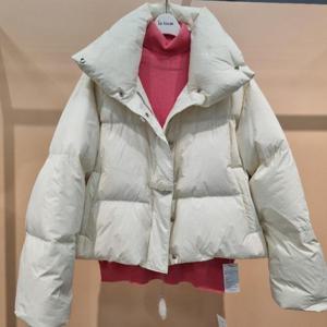 라티움 HC34 두껍고가벼운덕패딩 하이넥숏짧은오리털패딩 T2543jp08