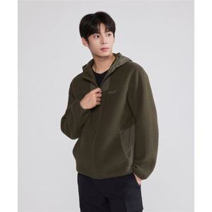 디스커버리 DISCOVERY EXPEDITION 남성 자가드 플리스 후드 자켓 (D.Khaki) DMSS33054-DKS 336383