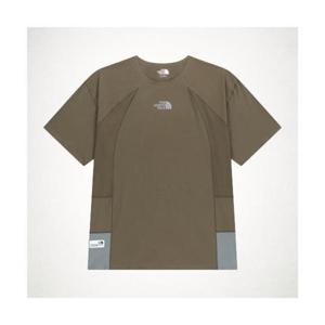 노스페이스 NT7UR52K 화이트라벨 스피드온 반팔 라운드티 LIGHT BROWN 1694551
