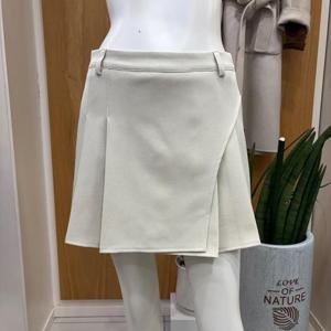 클리지 DP01 A라인 랩 미니스커트 CQ2WSK05