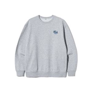 [유씨엘에이]남녀공용 UCLA 스몰 로고 맨투맨(UC1LT90)