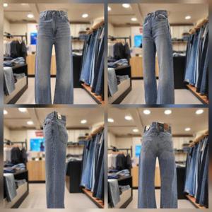 리바이스 여성 립케이지 와이드핏 레그 진 A6081-20