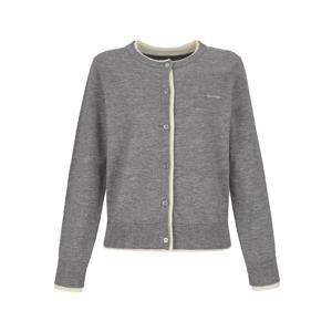 베이직 라운드 배색포인트 니트 가디건 SC3GD81