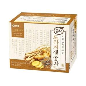 도라지생강차 샘표 순작 티백 40T