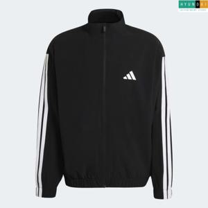 아디다스 현대백화점 [MAN] 3-스트라이프 우븐 레귤러 핏 트랙 탑 JY7717 인기트랙탑 [현대백화점 쇼핑백 증정]