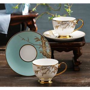 [한국도자기]  월야삼청 커피세트 4p